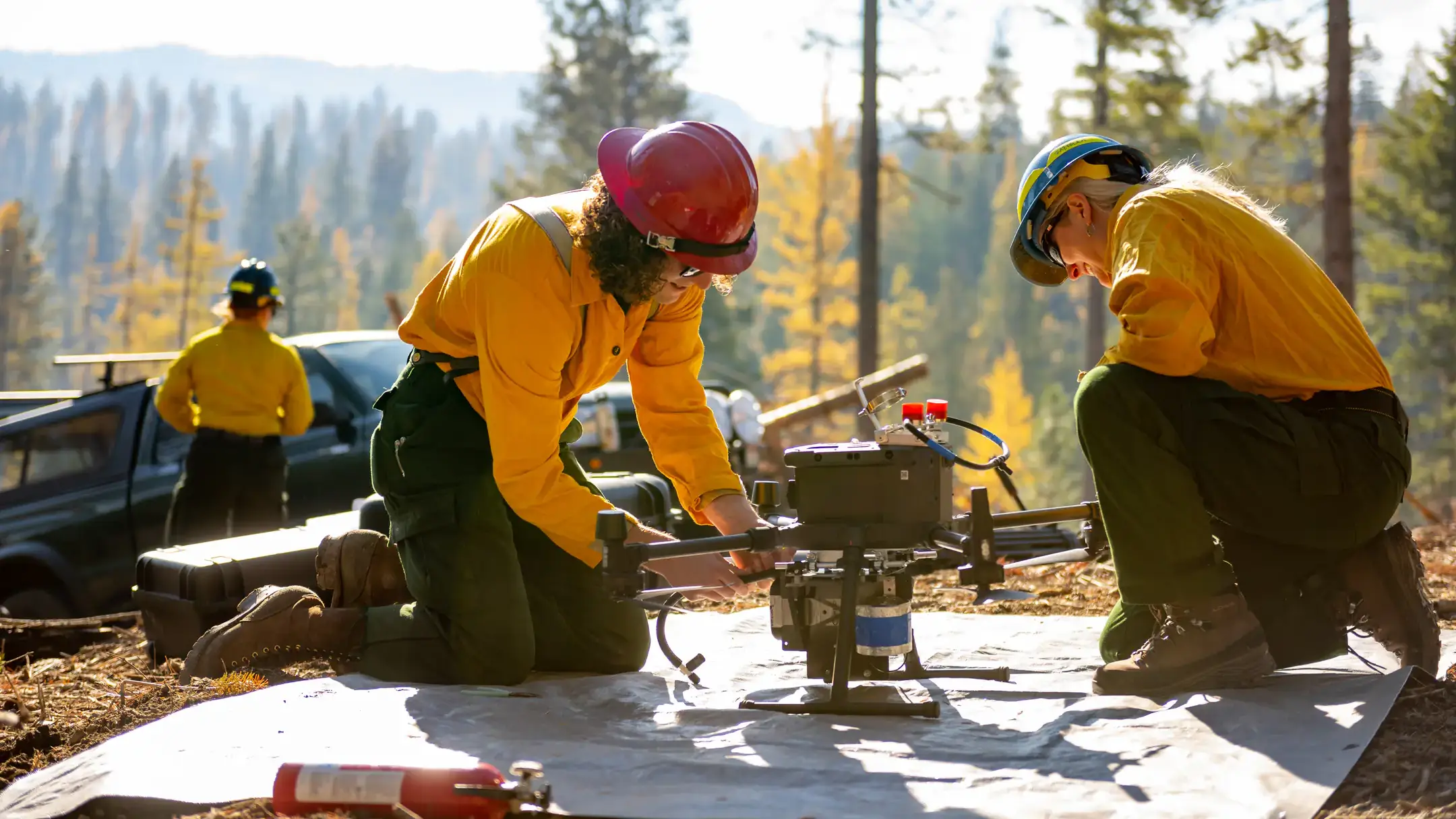 College of Natrual Resource University of Idaho Experimental Forest prescribed burn