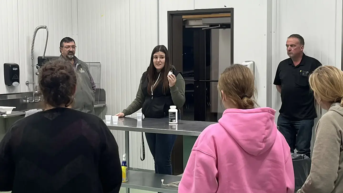 A group of people attending a workshop.