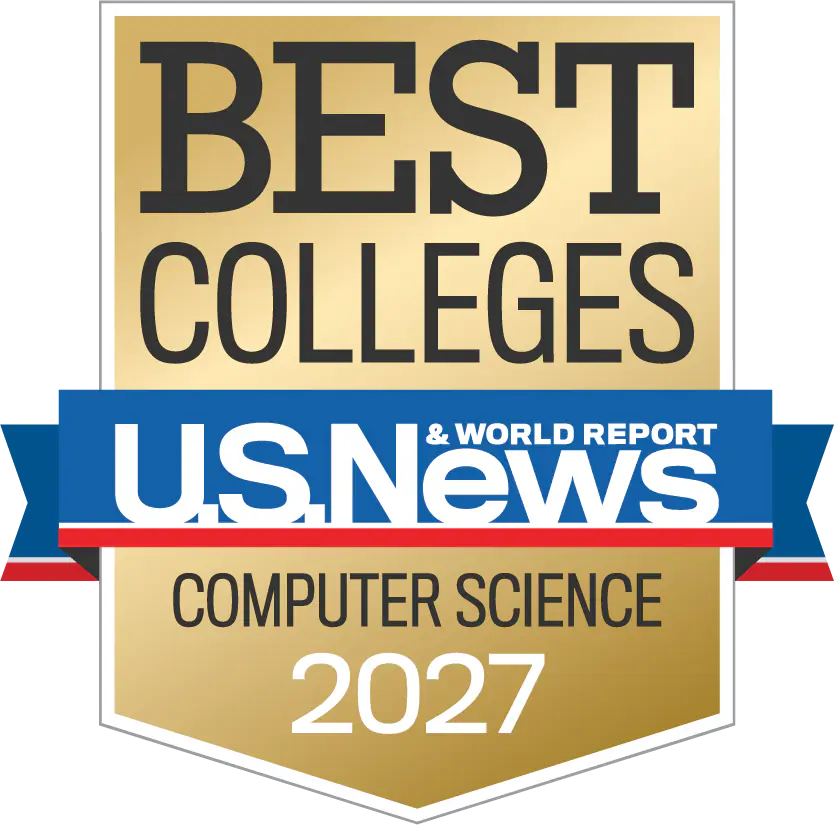 2027 Best Colleges badge from US News and World Report - Best Computer Science 2027
