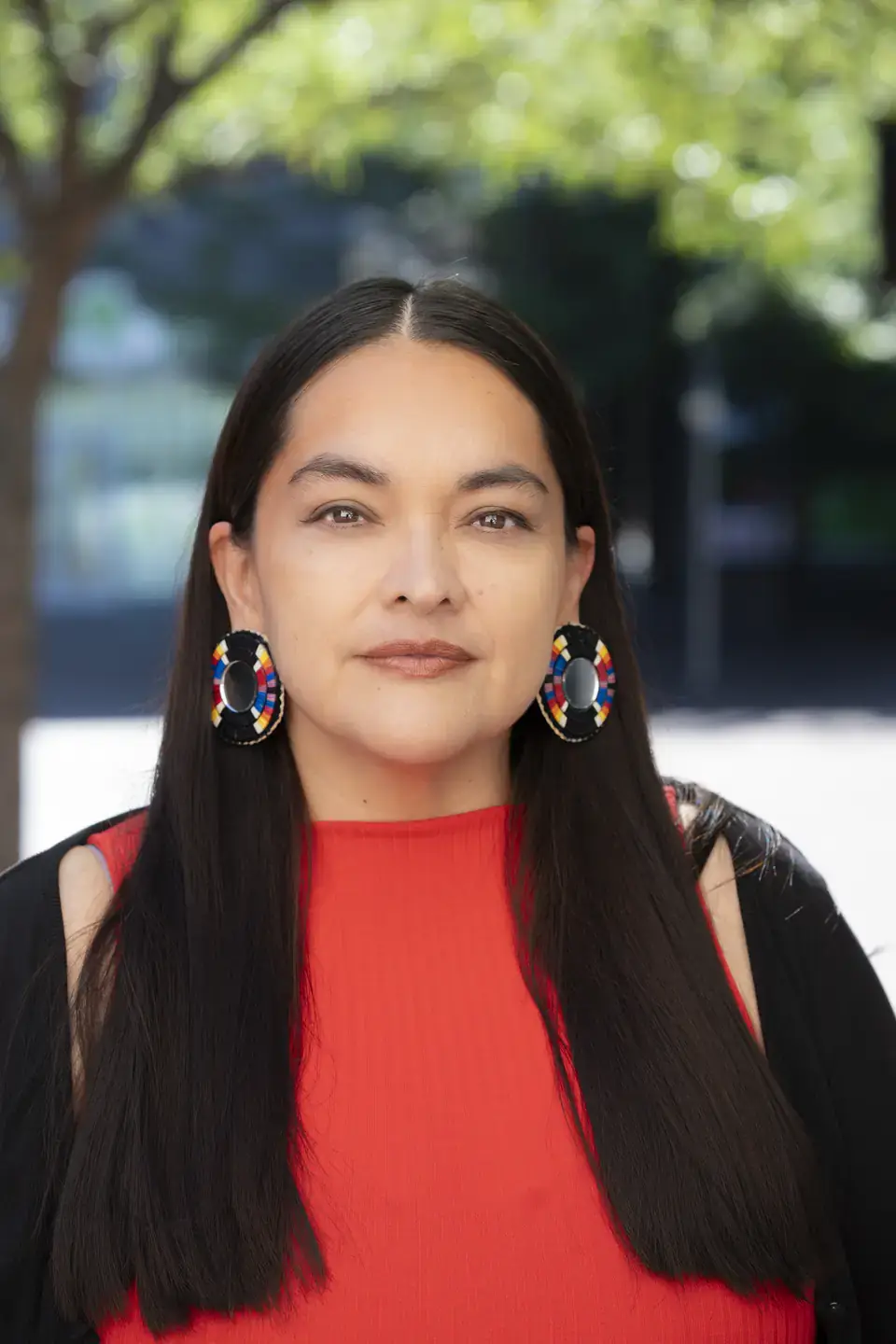 Portrait of Iris Chimburas, a student in the Masters in Educational Leadership program, on August 5, 2025.