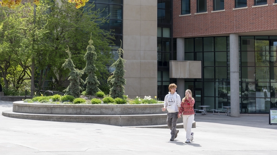 Campus stock photography during UIdaho Bound (UIB) on April 26, 2025.