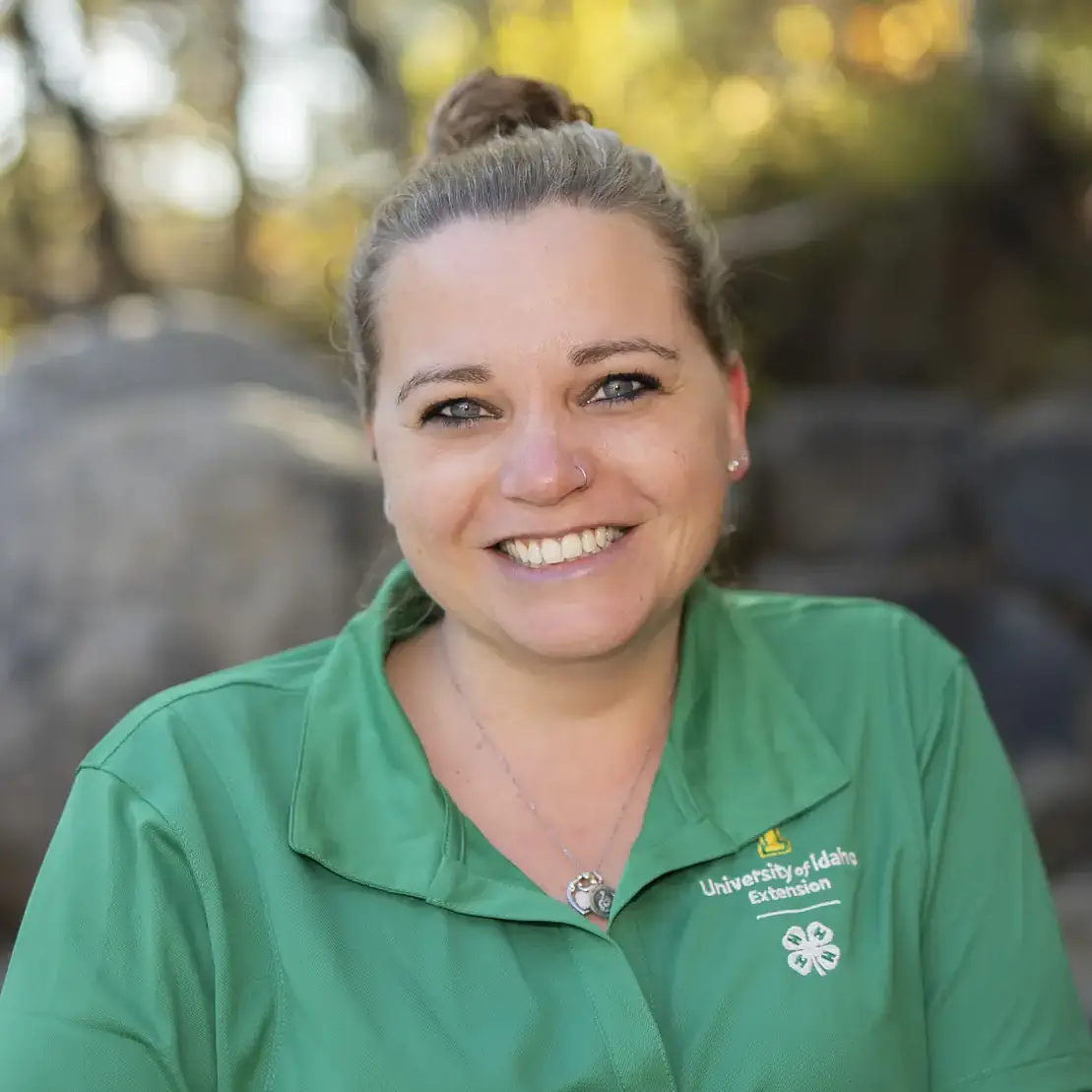 Professional headshots for 4-H personnel from across the state, taken on Wednesday, October 15, 2025. Pictured is Mandy Strey.