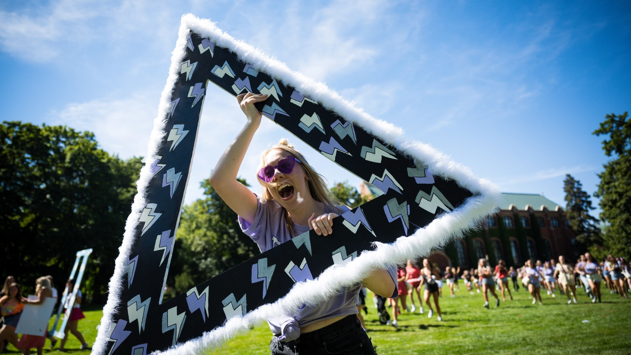Fraternity and Sorority Life Greek Bid Day