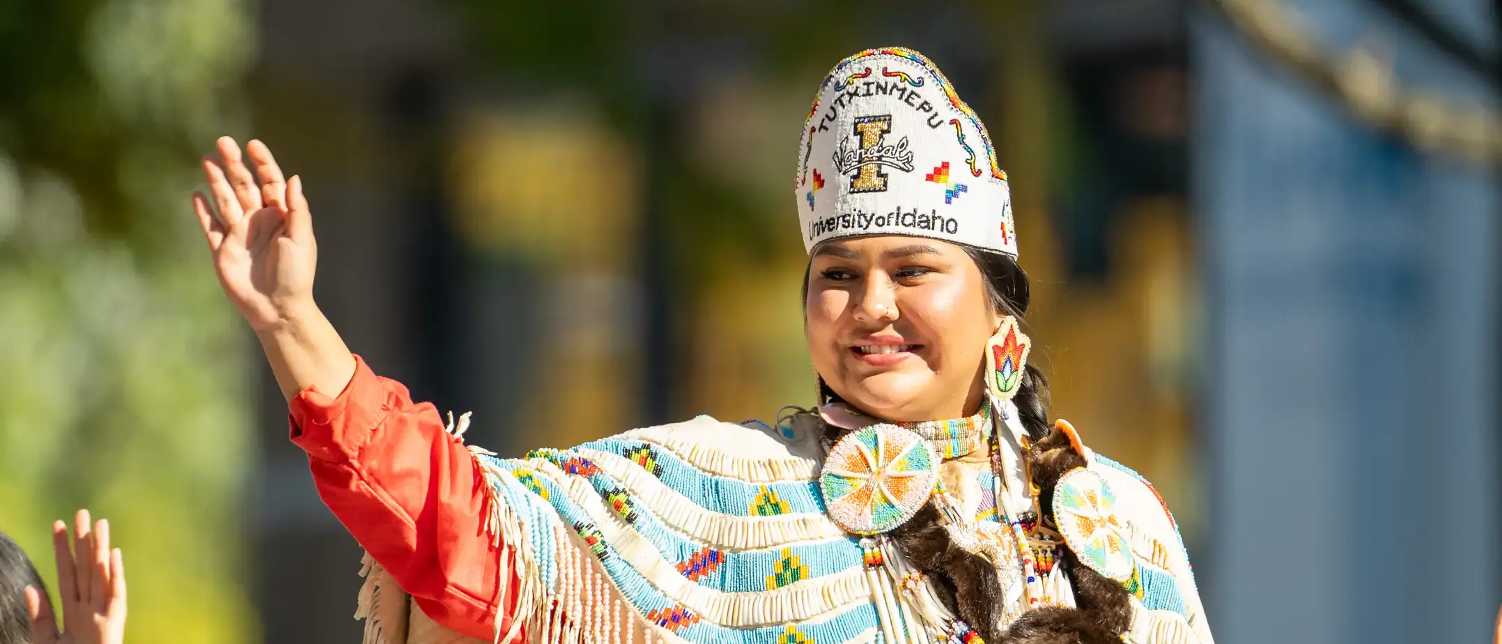 2024 Homecoming parade on Main Street in downtown Moscow, Idaho.