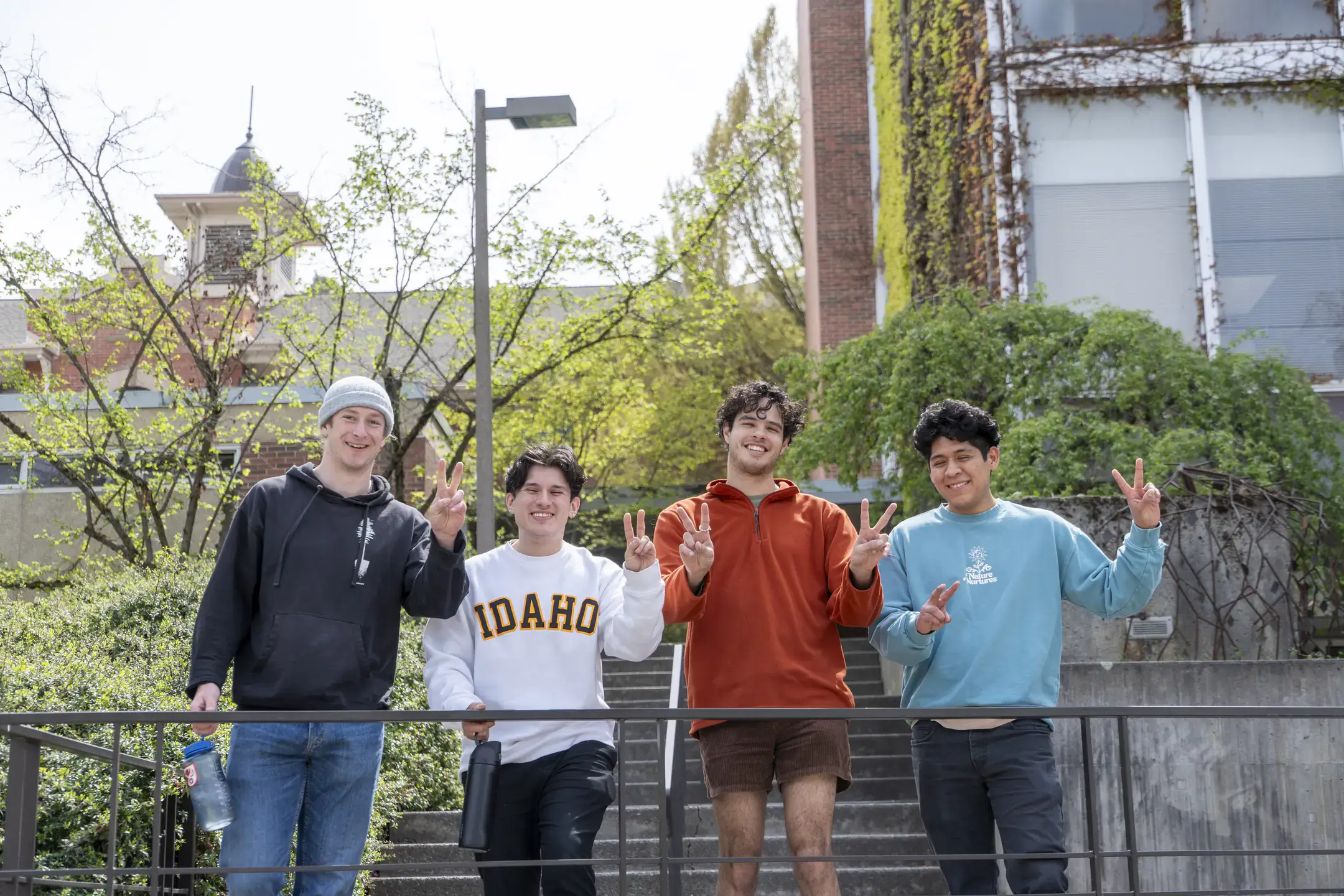 Campus stock photography during UIdaho Bound (UIB) on April 26, 2025.