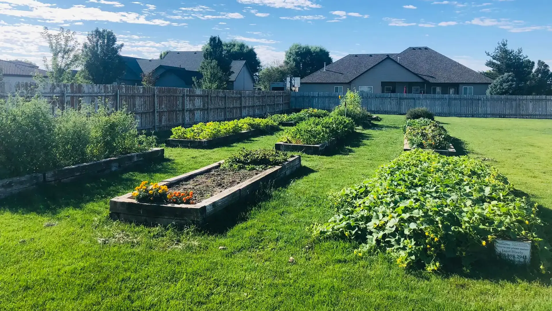 Horticulture and master gardeners at work