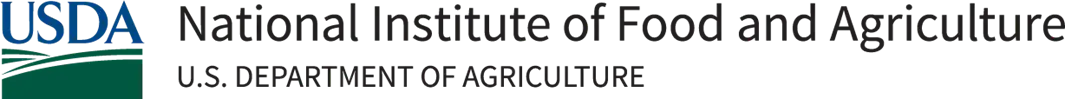U.S. Department of Agriculture, National Institute of Food and Agriculuture logo