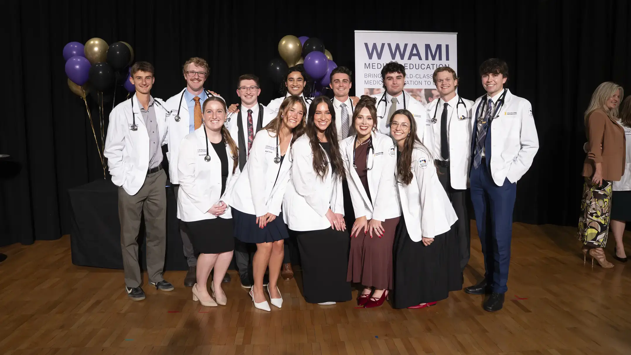 The Idaho WWAMI White Coat Ceremony is held in the International Ballroom at the Bruce Pitman Center on Friday, September 12, 2025. 