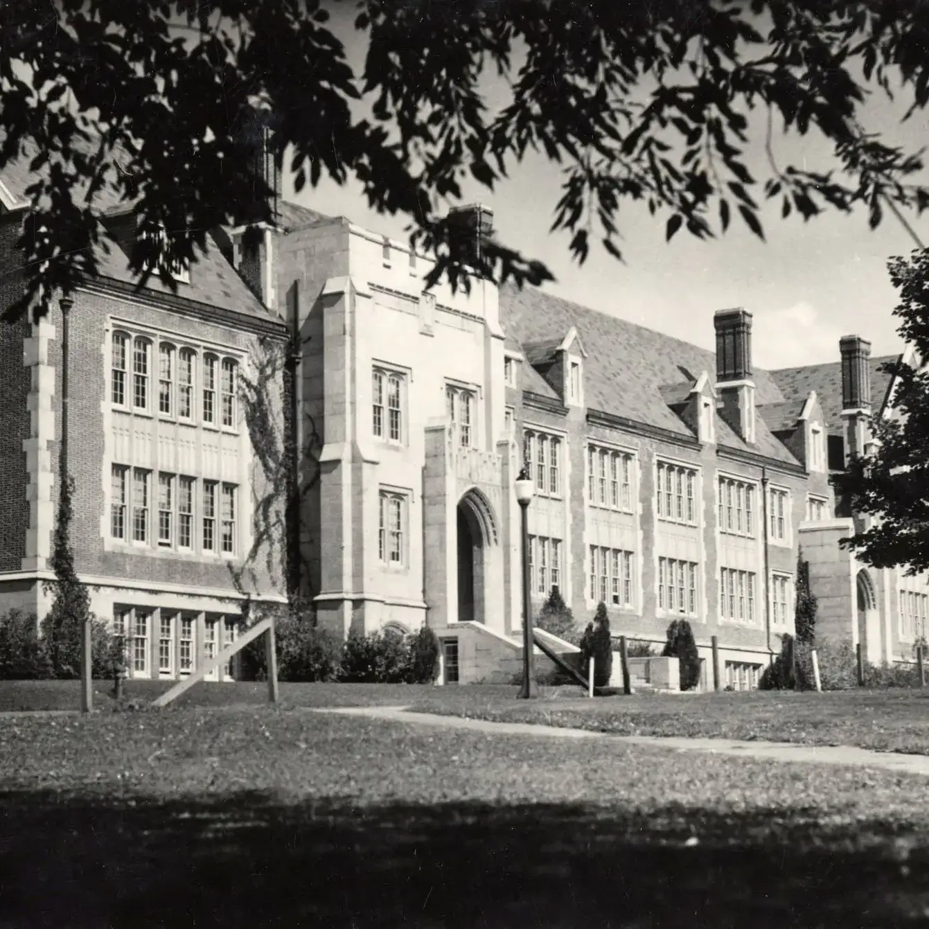 Photo from University of Idaho Special Collections and Archives: Life Sciences (South), about 1930. This is one of the best examples of Collegiate Gothic architectural style in the state of Idaho, but up to this point has not been recognized on the National Register of Historic Places. The U of I district is comprised of many architectural styles, with Collegiate Gothic being one of the most recognizable. 