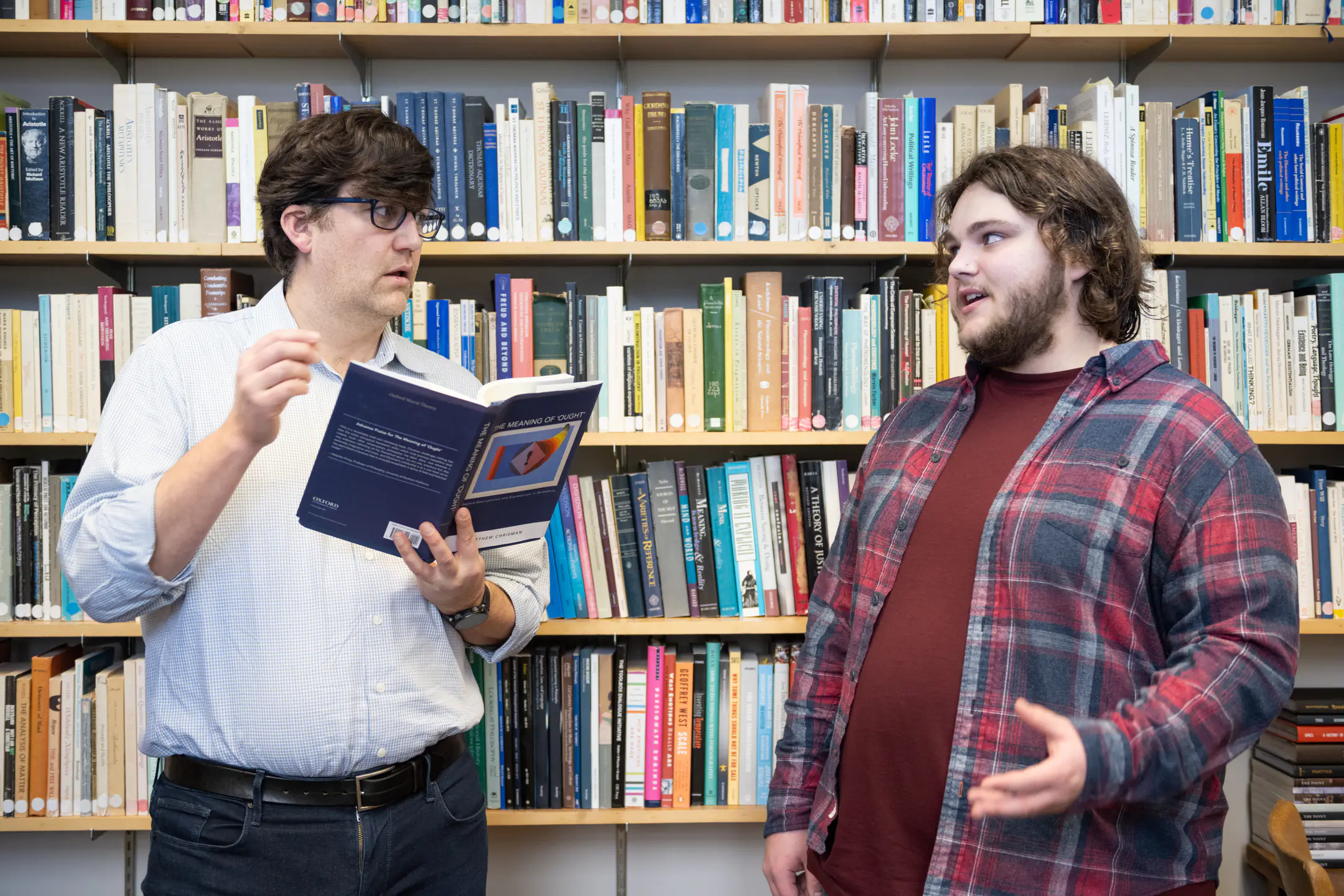 Philosophy student feature who was invited to a prestigious seminar.