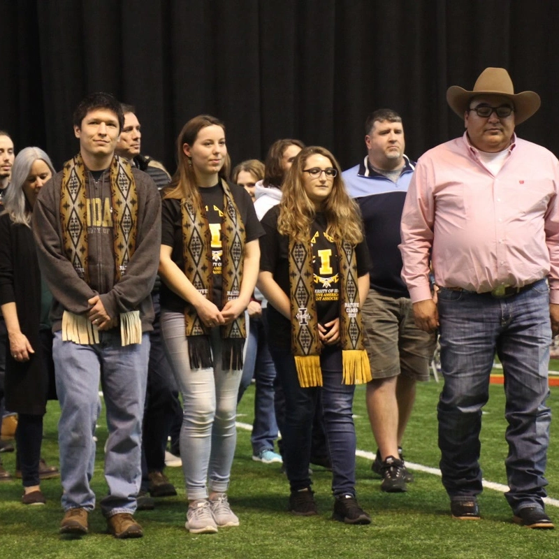 2019 Spring Graduates: Darrel Aubrey, Annarose Qualls and Natasha Calkins