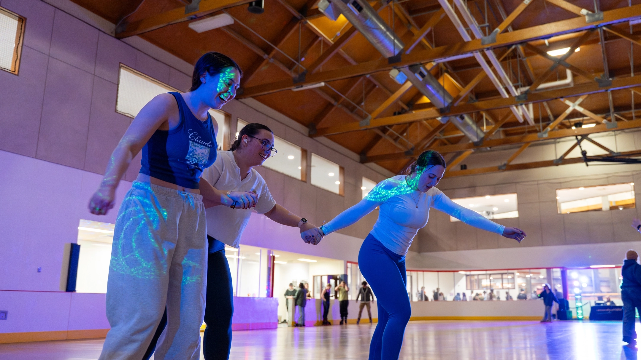 Late Night at the Rec event Friday, February 21, 2025.