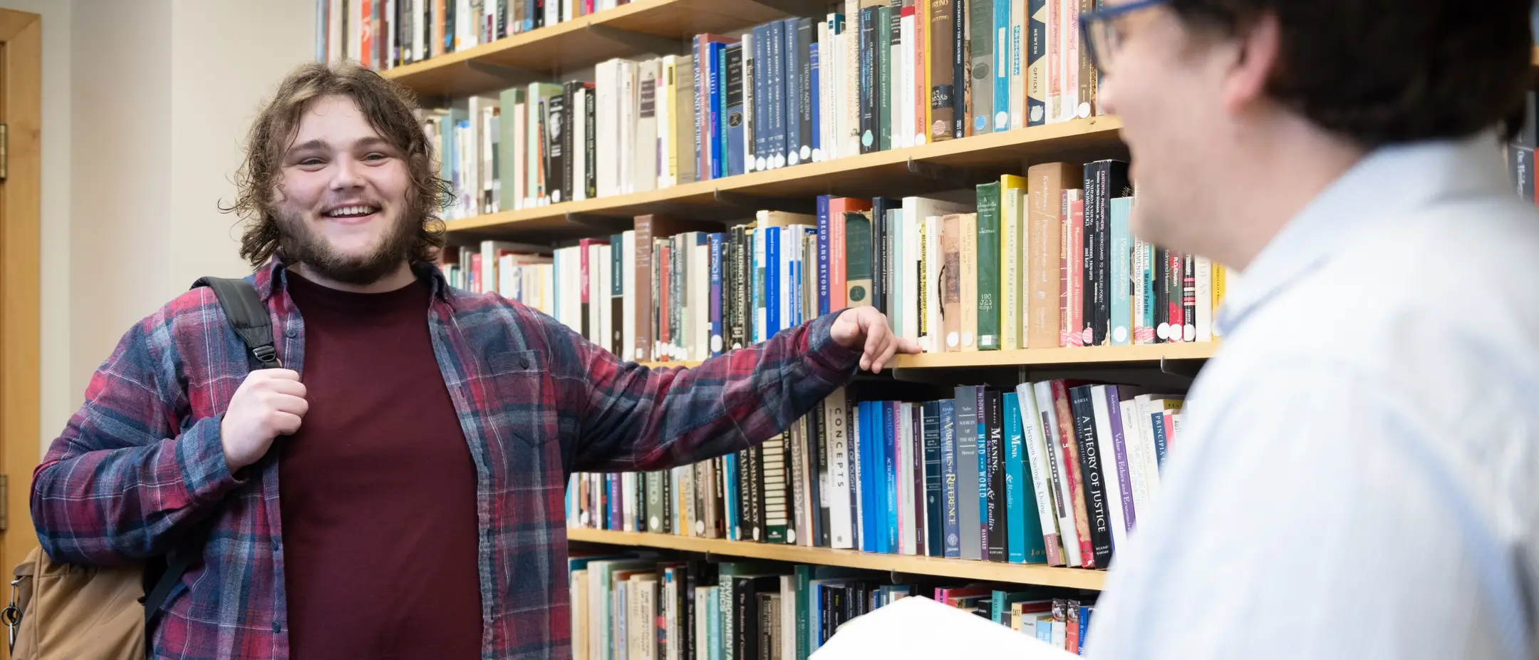 Philosophy student feature who was invited to a prestigious seminar.