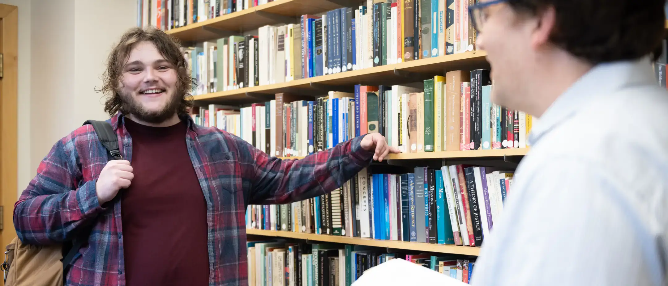 Philosophy student feature who was invited to a prestigious seminar.