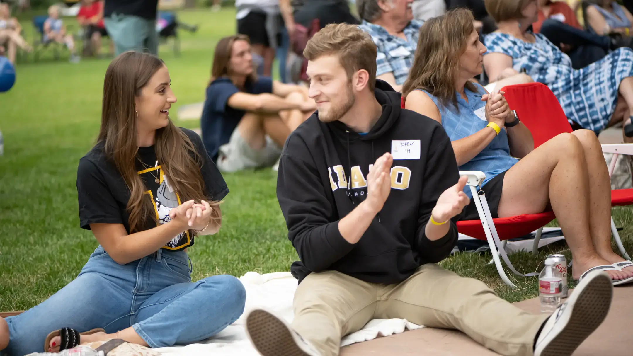 Vandals in the Park University of Idaho Alumni event at McEuan Park Coeur D'Alene of Idaho at McEuan Park Coeur D'Alene
