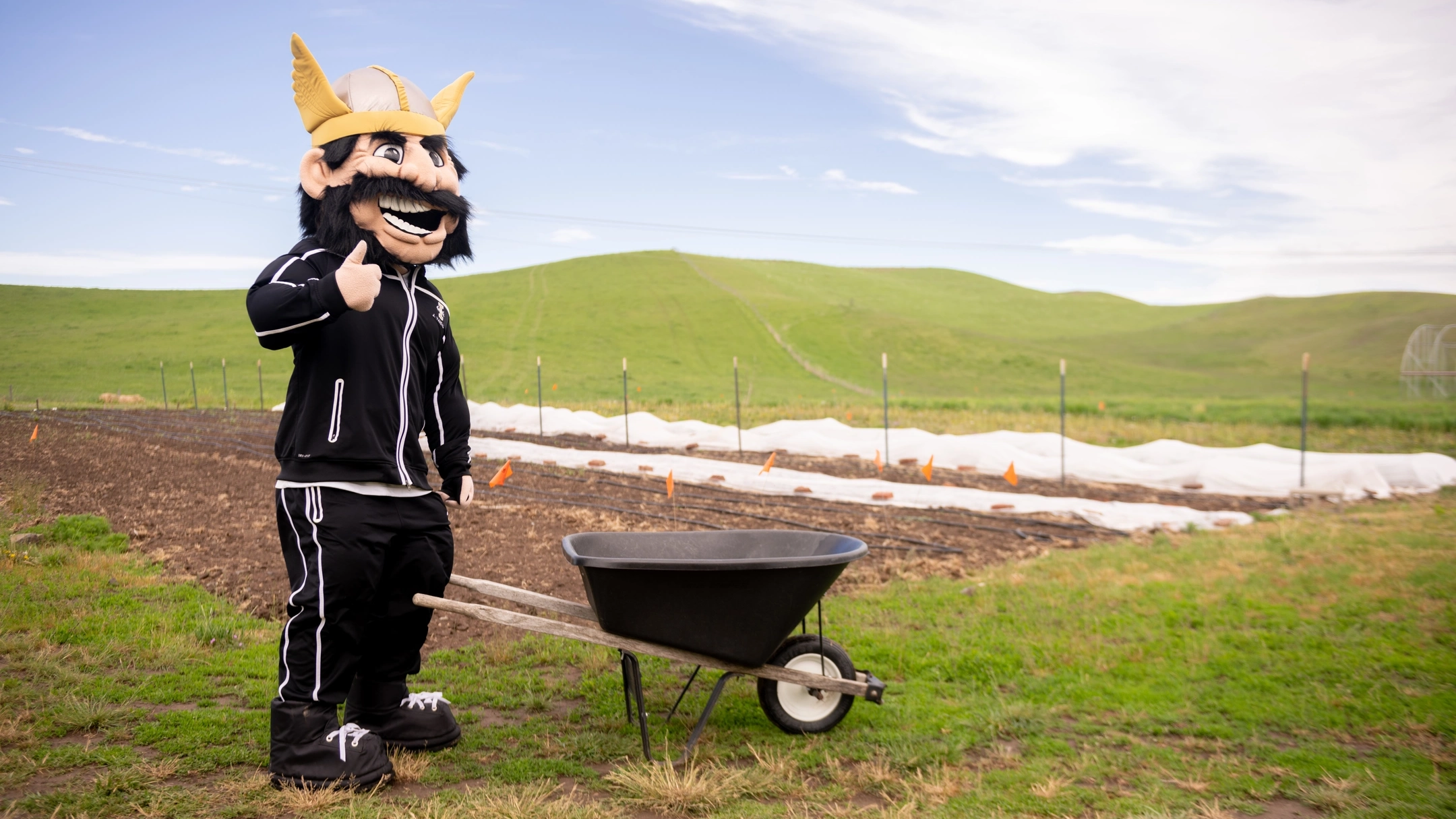 Joe Vanadal practicing sustainable farming for World Environment Day