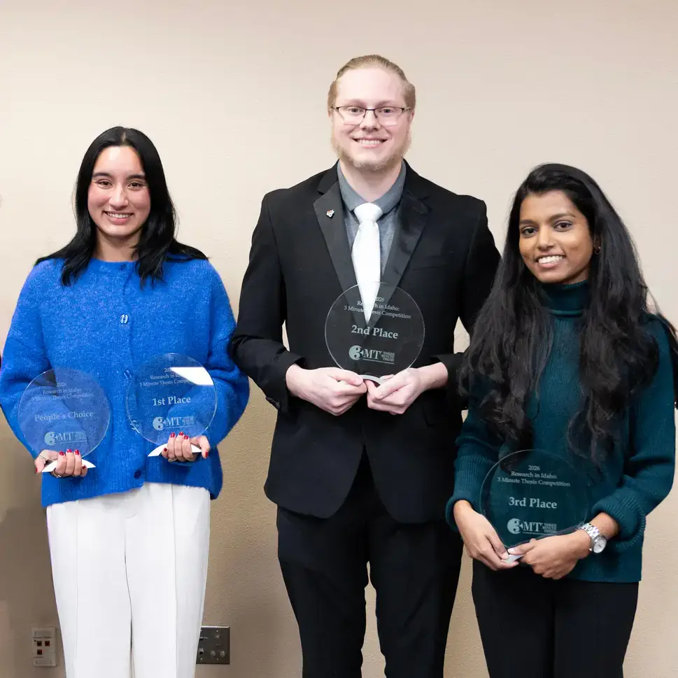 2026 Idaho Statewide 3MT Winners