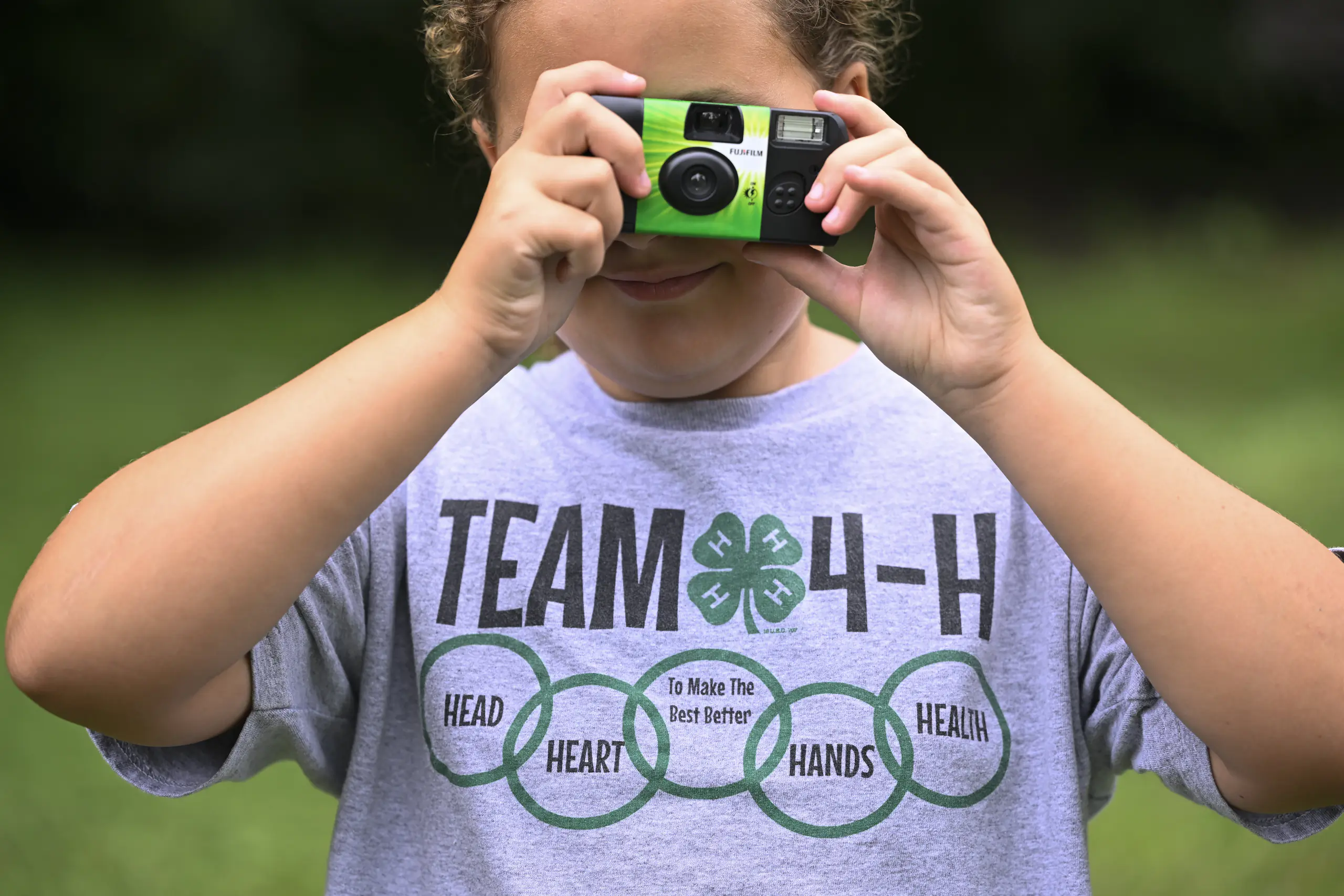 4-H youth doing activities files for website