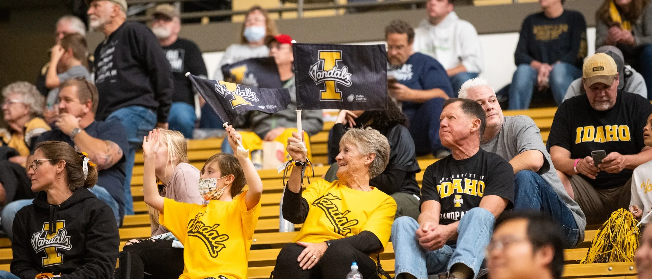 The Vandals take on the Northern Arizona Lumberjacks at the Kibbie Dome