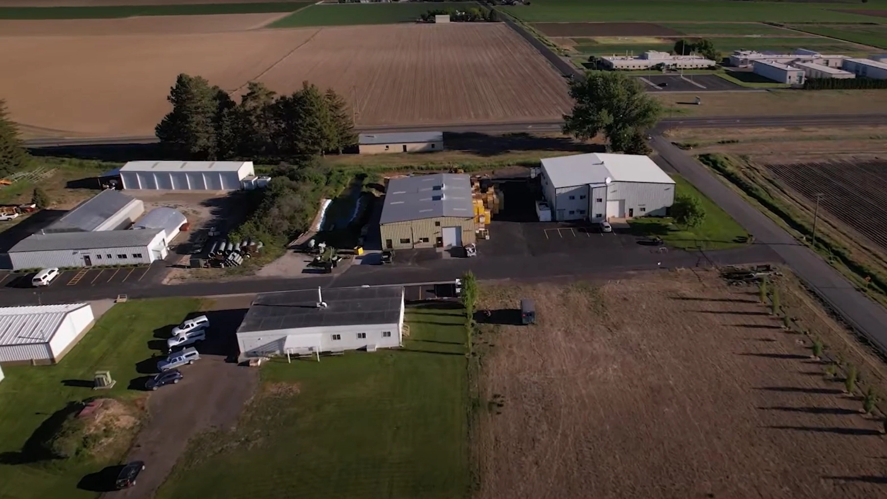 Ariel view of the Aberdeen Research and Extension Center