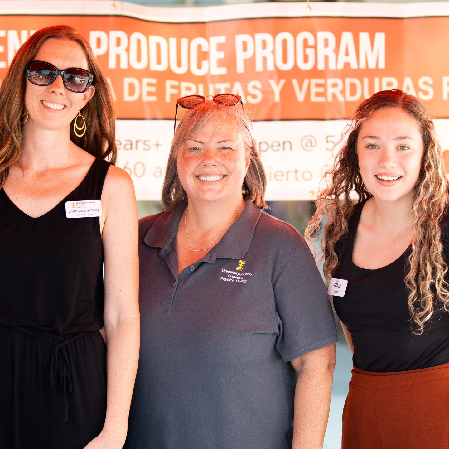 CALS Extension Senior Produce Program's Well Connected Communities grant project for Seniors 60 years and older. Seniors can take part in the program by visiting the weekly booth at Caldwell’s Farm to Fork Market.