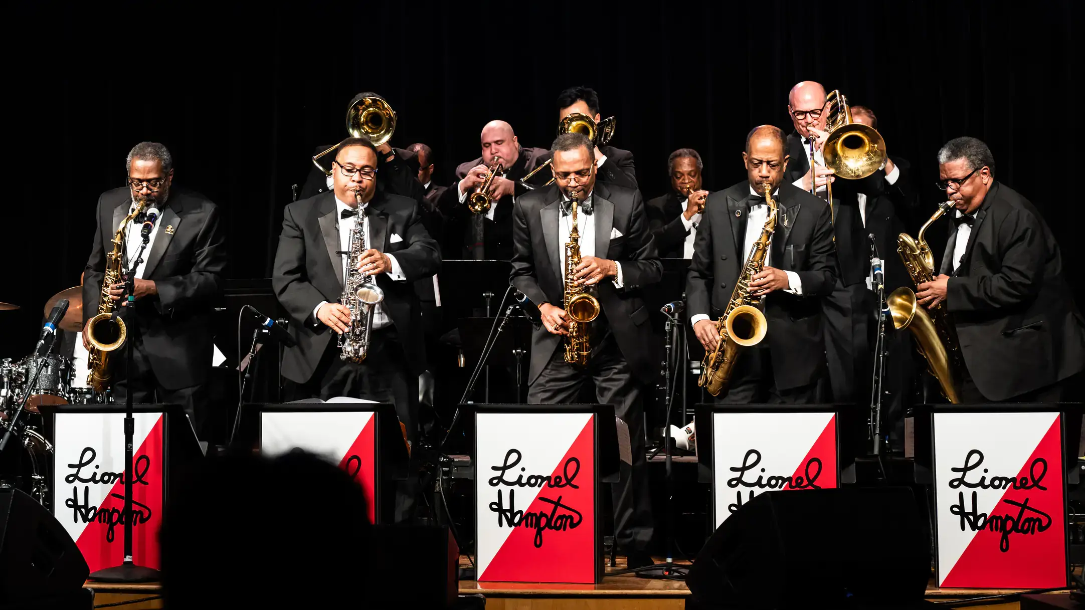 Lionel Hampton Jazz Festival Friday night concert with Lionel Hampton Big Band featuring Joseph Doubleday