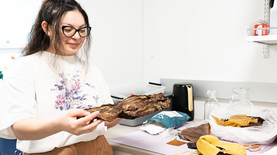 Student blends Indigenous heritage with cutting edge sustainable apparel research
