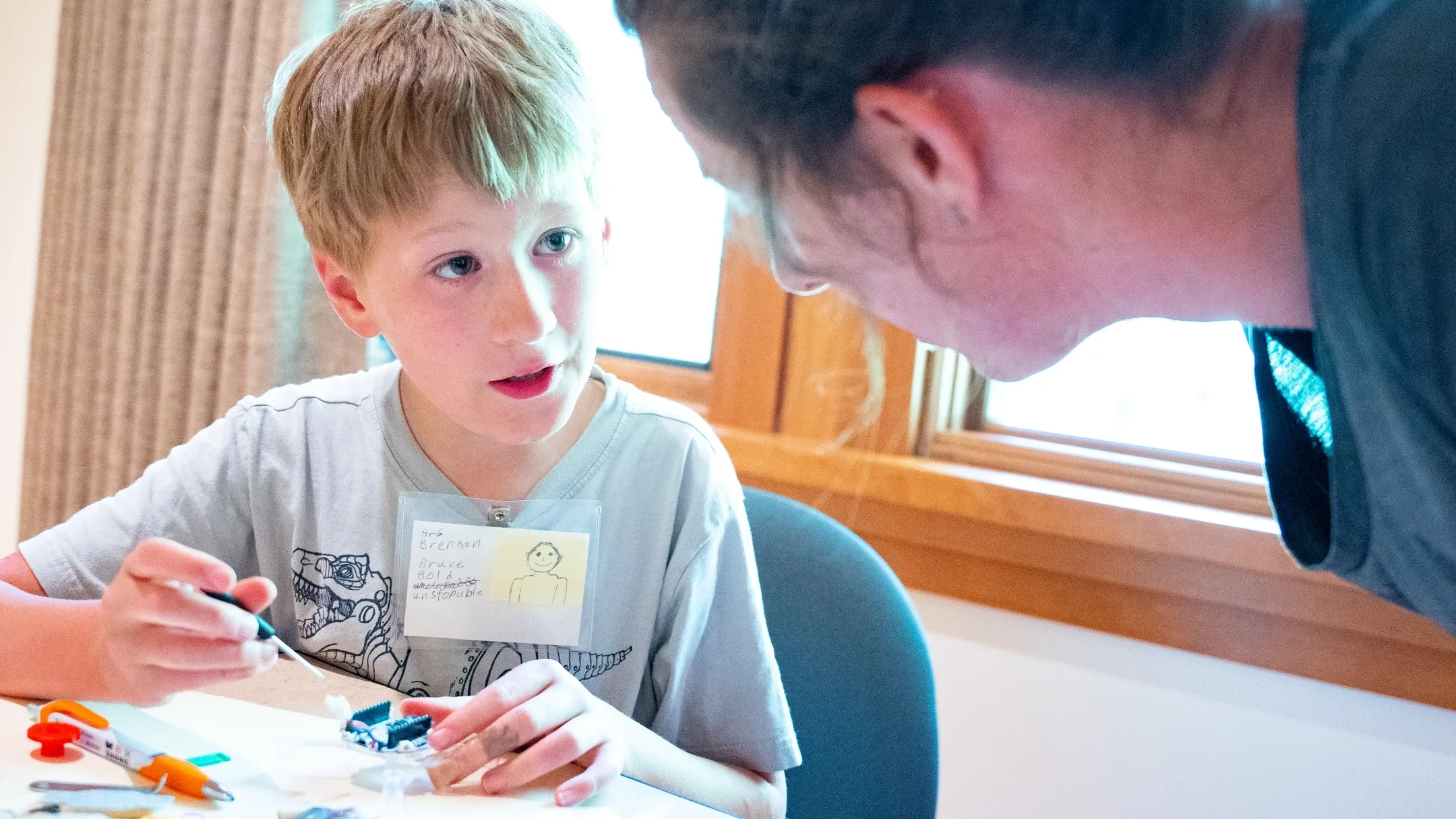 The University of Idaho's College of Education, Health and Human Sciences played host to 43 middle school students at the Sandpoint Organic Agriculture Center, showing them how to build and fly their own drones, while at the same time, teaching them about career opportunities involving drone technology.