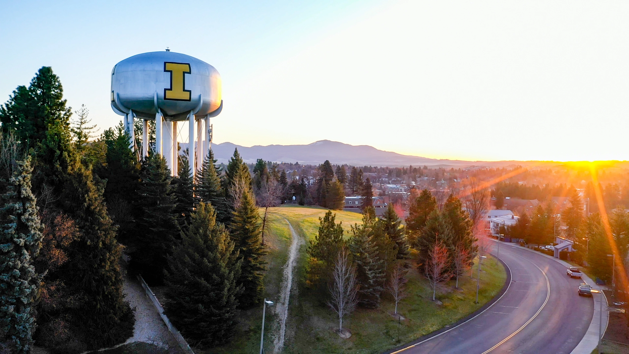 2020 Spring drone footage of campus