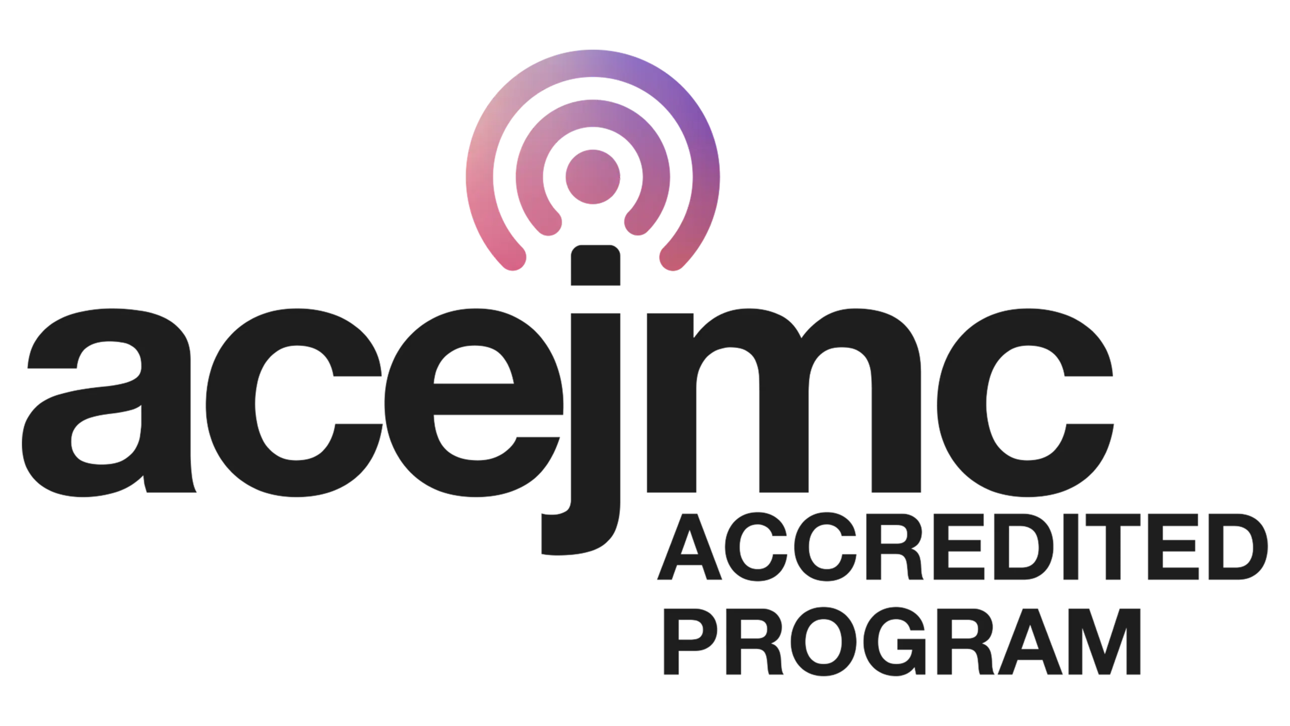 An ACEJMC Accreditation logo.