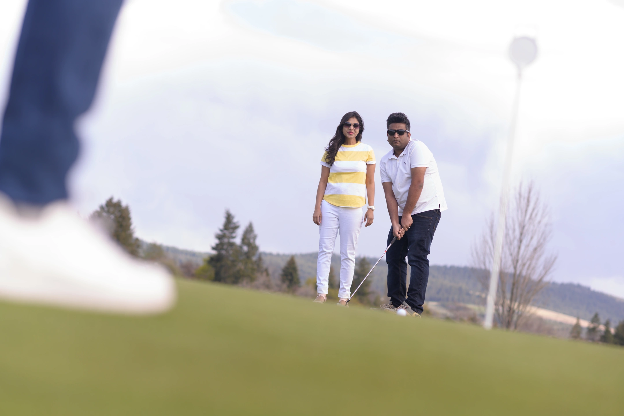 GSSP international students at the Univeristy of Idaho Golf Course