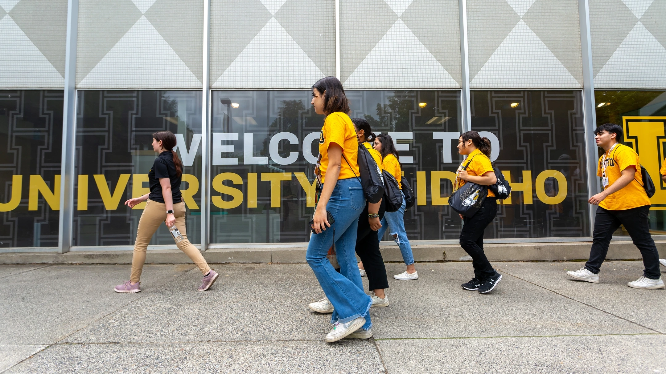 UIdaho Bound signature event for newly admitted students.