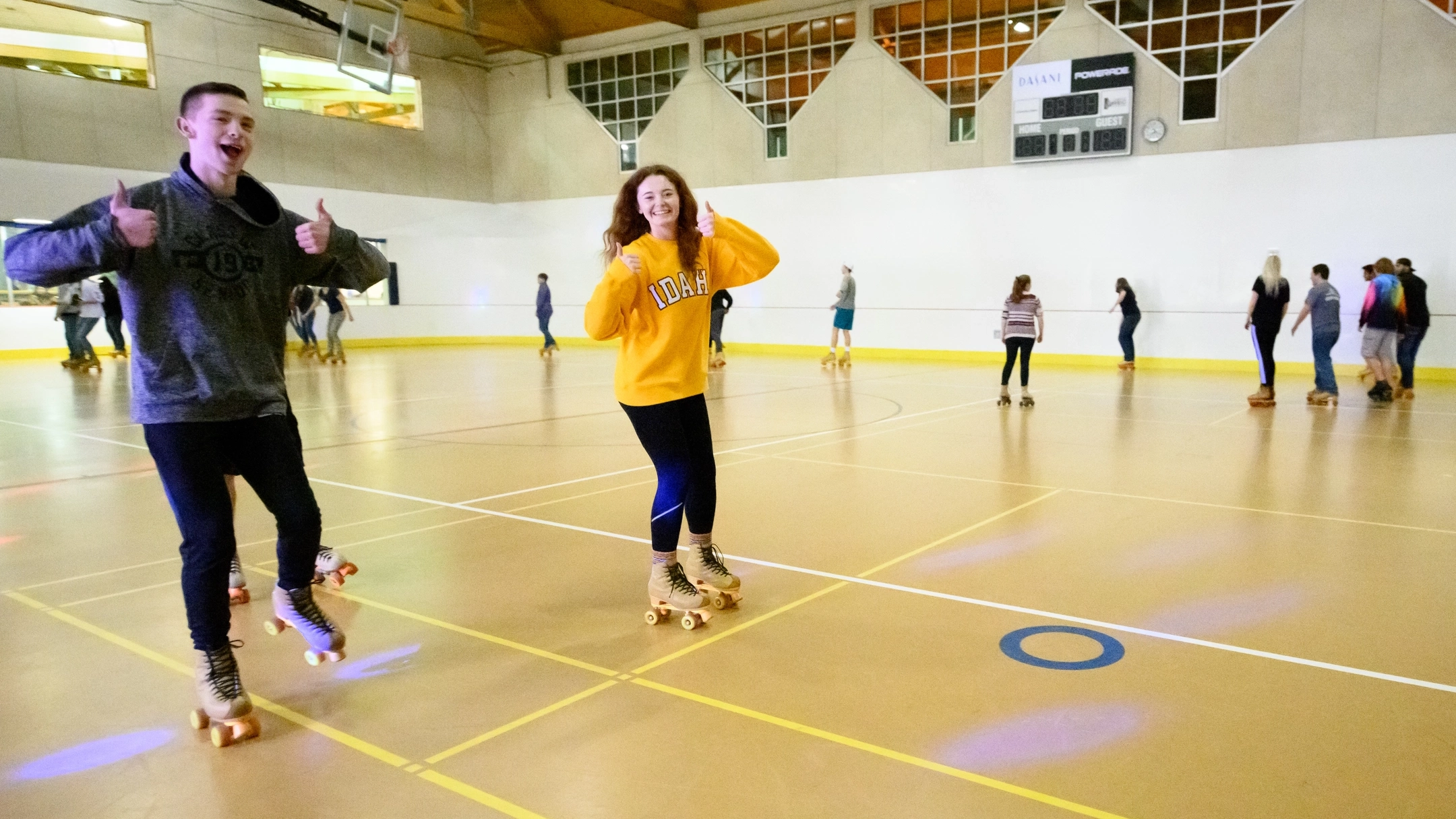 Student Recreation Center skate night