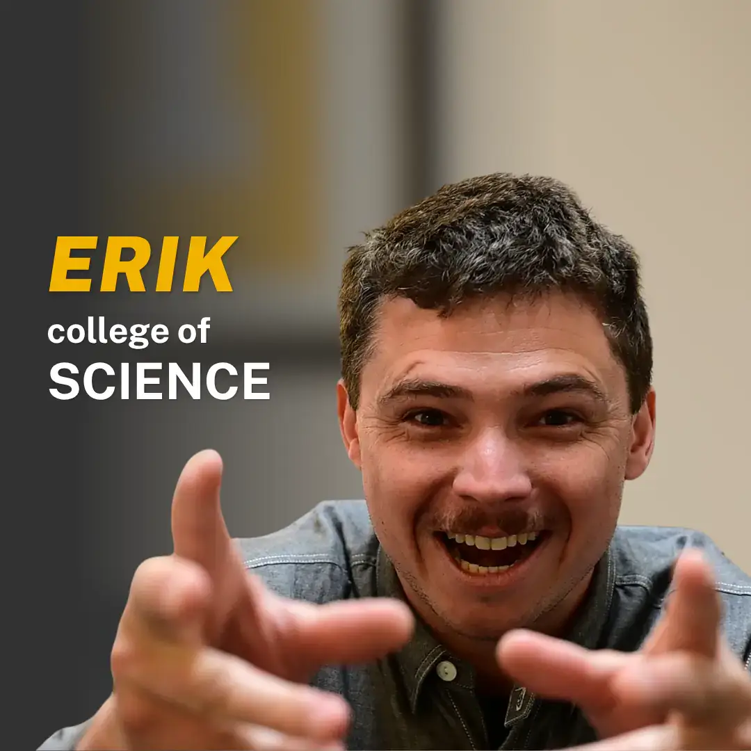 Meet the team: Eric Ciaccio, helping College of Art and Science students.