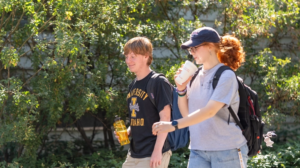 Photos of students and campus scenes on Monday, August 19, 2024 during the first day of classes for the fall semester.