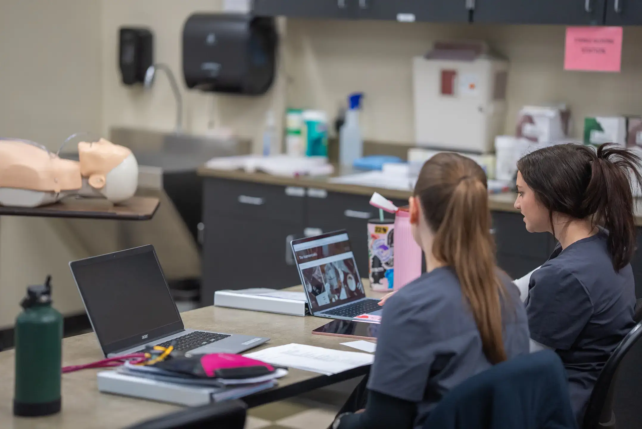 Photos highlighting educational collaborations and partnerships between the University of Idaho and North Idaho College in Coeur d’Alene, ID on Thursday, February 26, 2026.