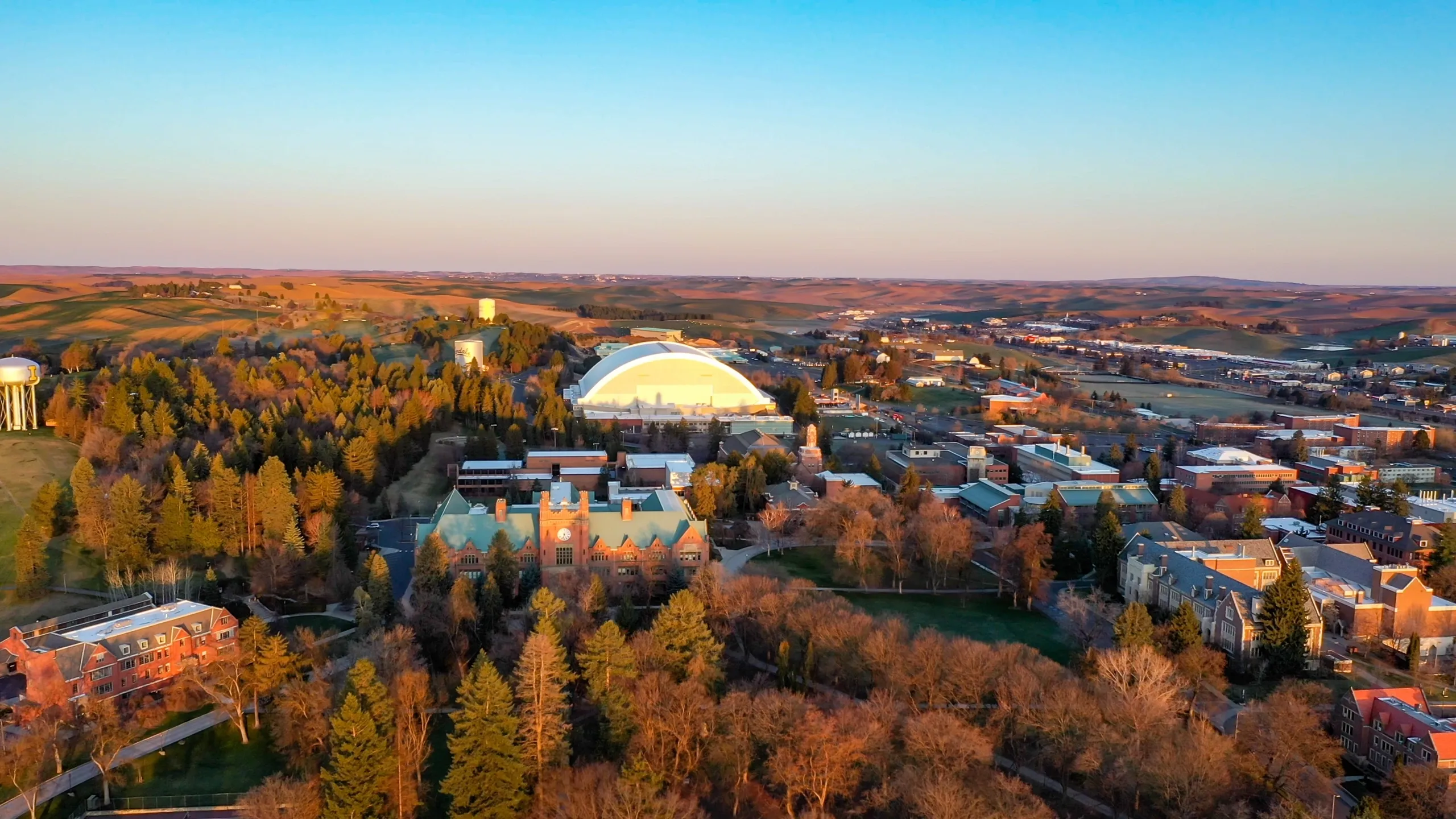 2020 Spring drone footage of campus
