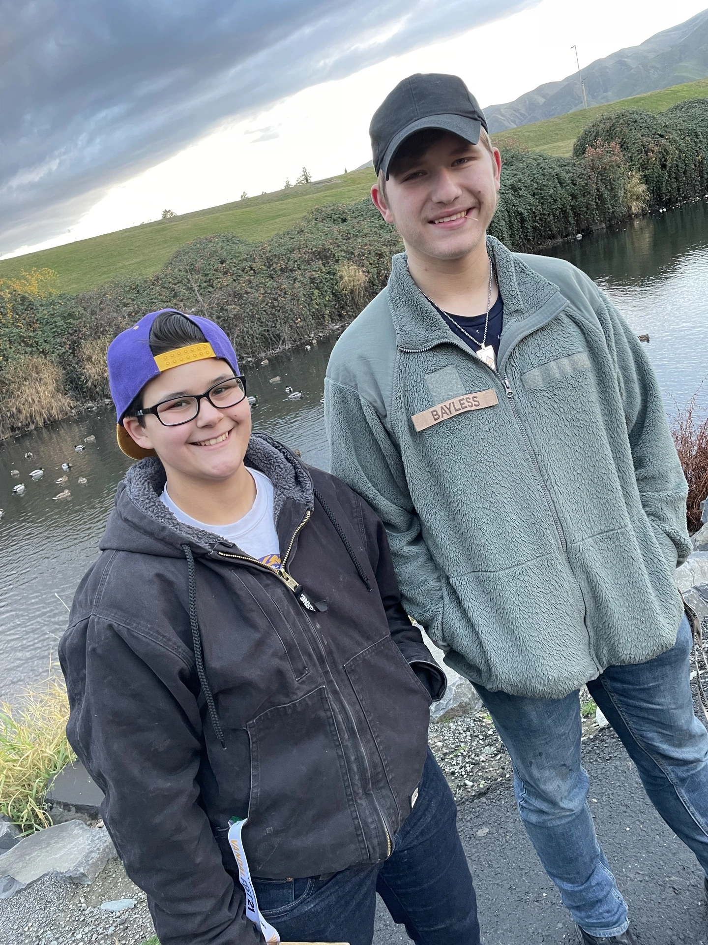 Two Lewiston high school students
