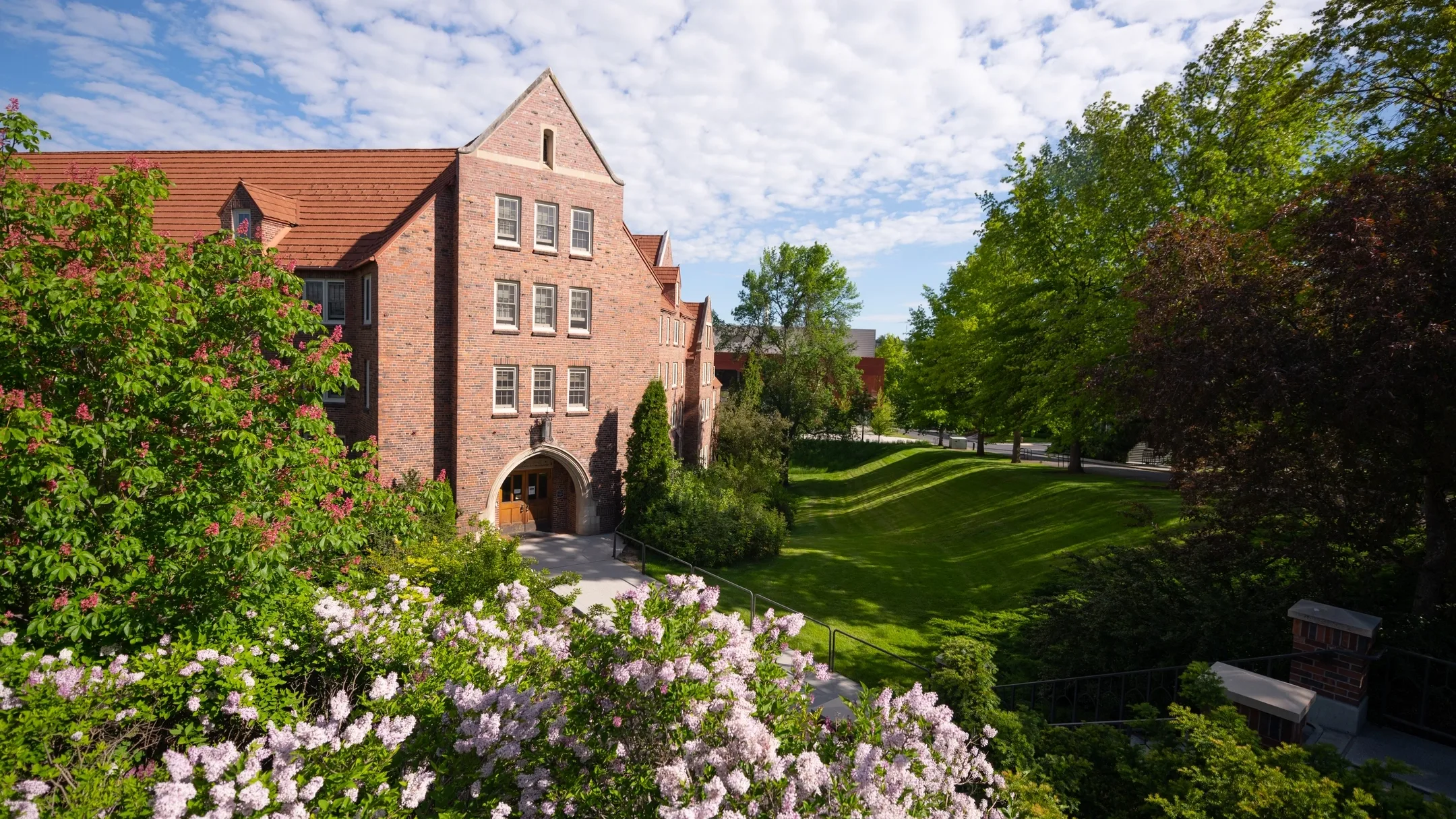 Spring photography on the Moscow Campus and surrouning area for SEM