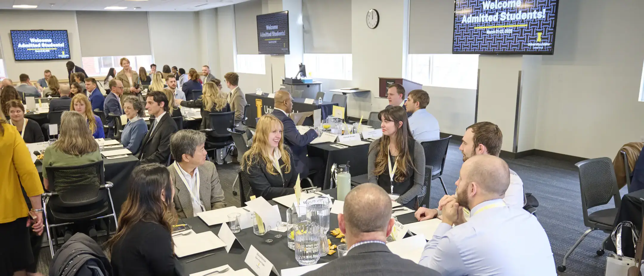 The College of Law’s annual Admitted Student Day is held in the Front Street Building at the University of Idaho’s campus in Boise, ID March 21, 2025.