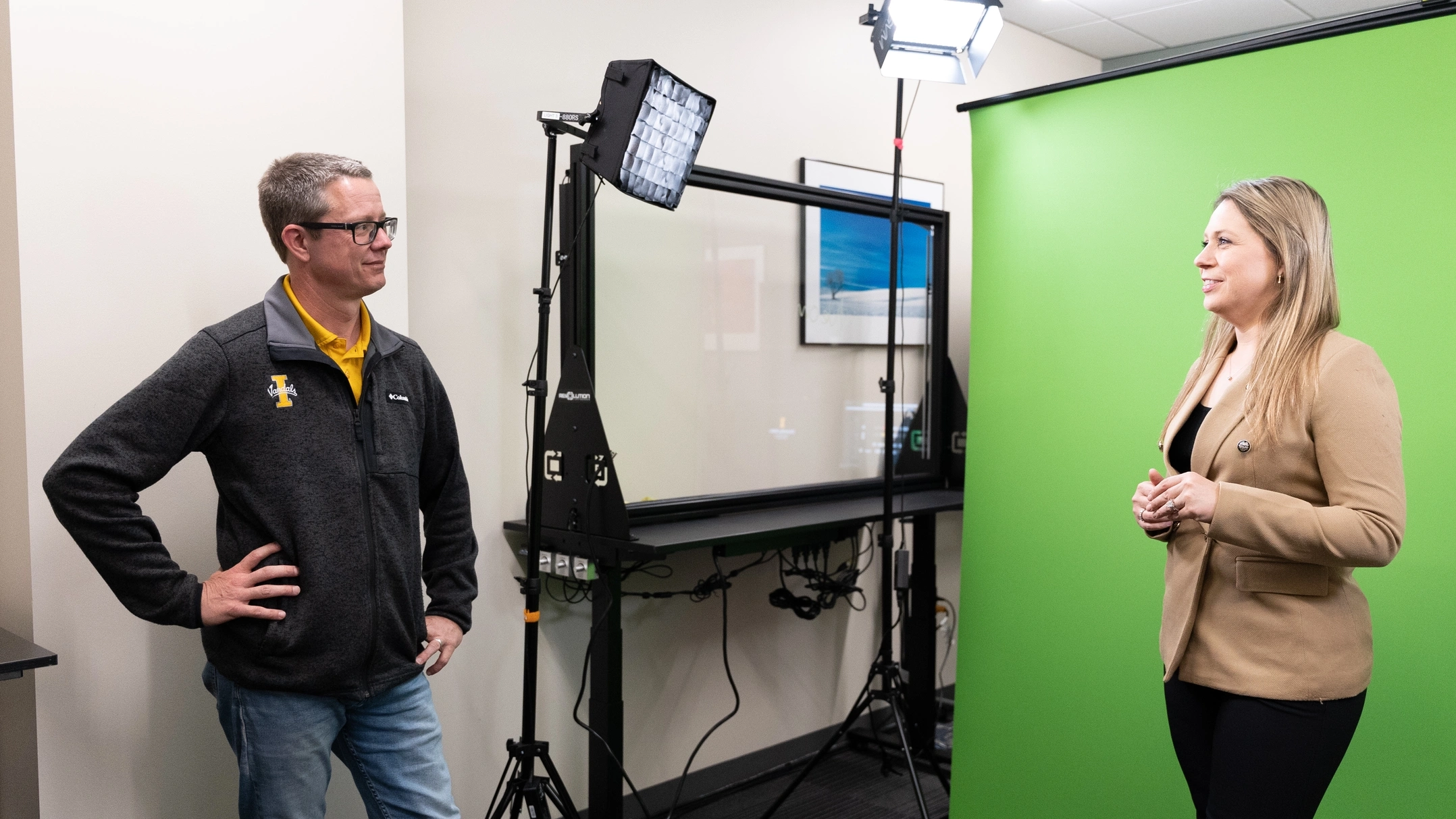 Behind the scenes look at making an online class.