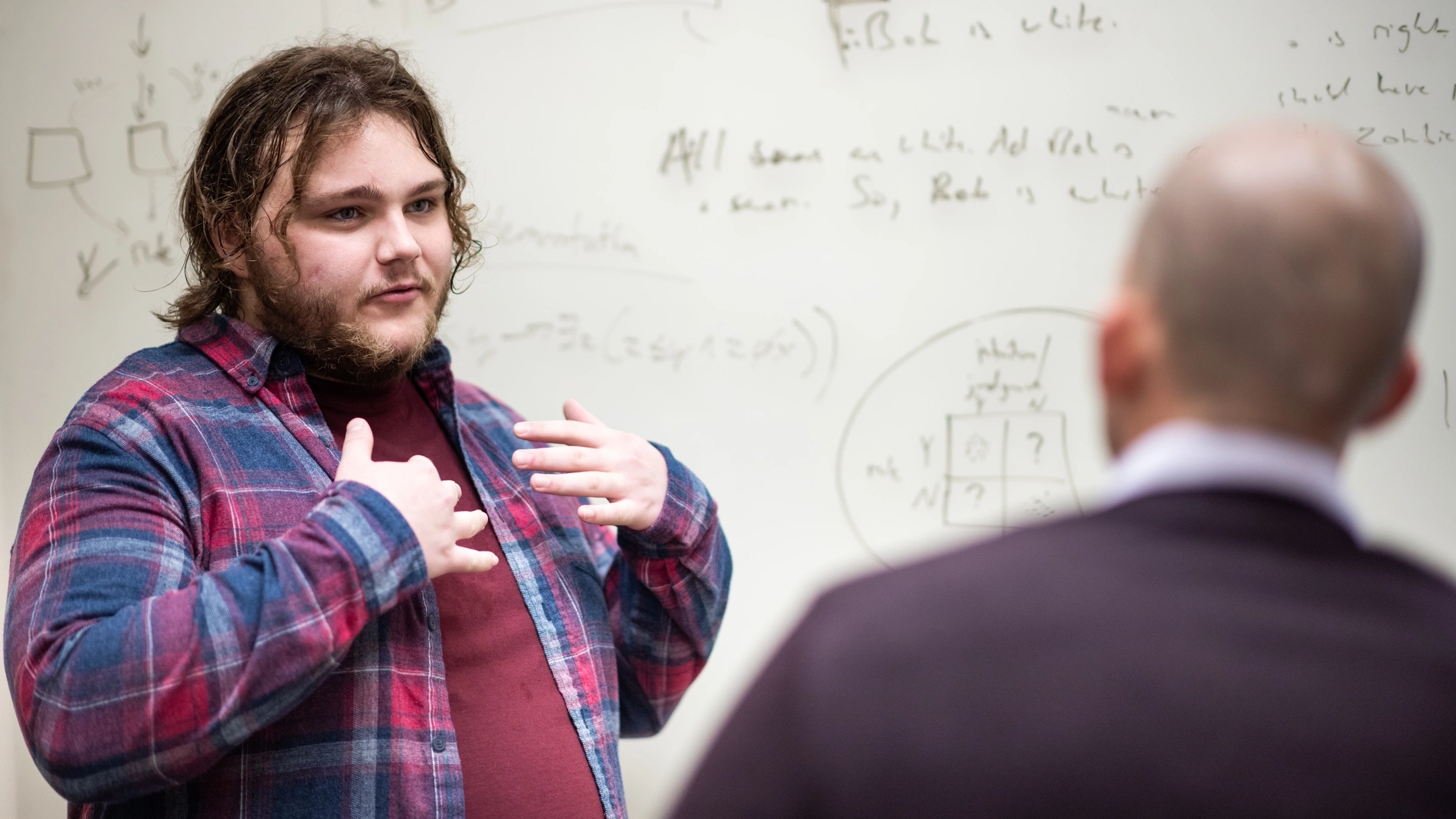 Philosophy student feature who was invited to a prestigious seminar.
