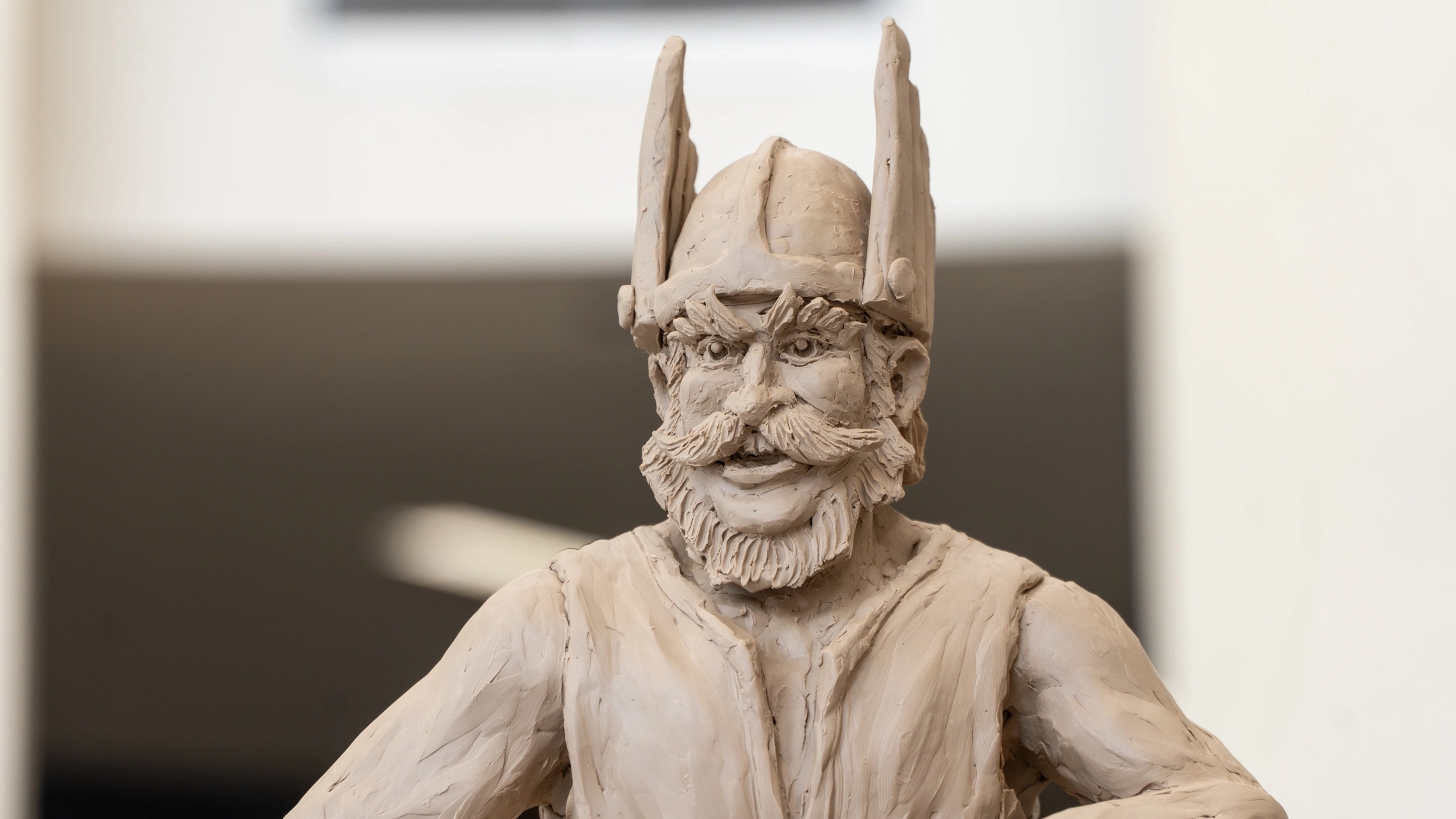 A statue of Joe Vandal