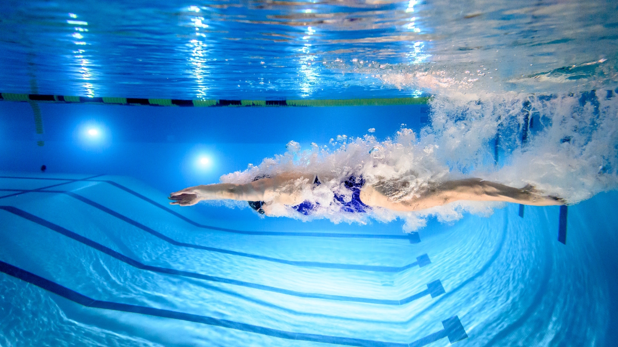 Diver at the Univeristy of Idaho swimer center