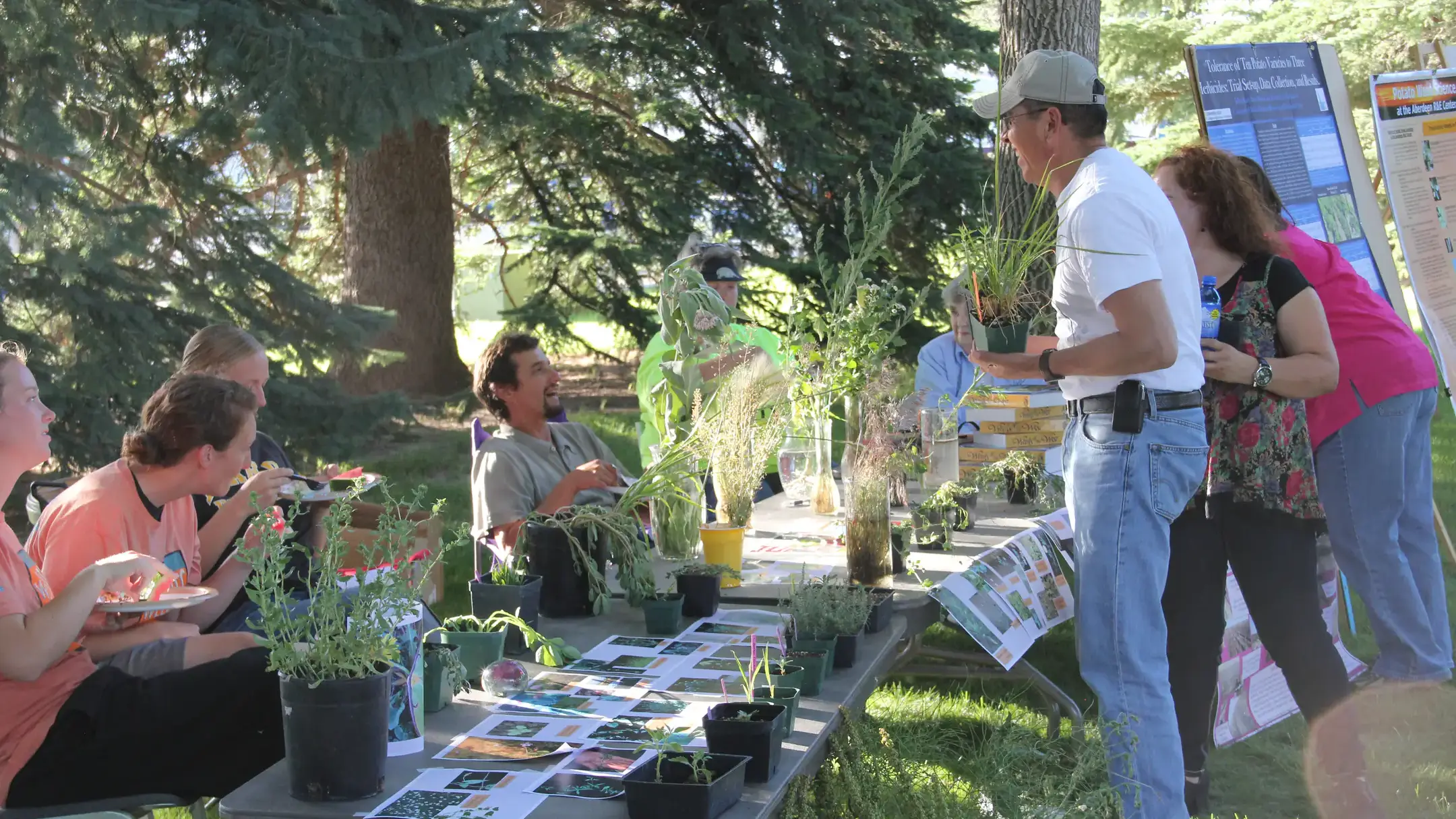 Variety of photos from the Aberdeen Research and Extension Center