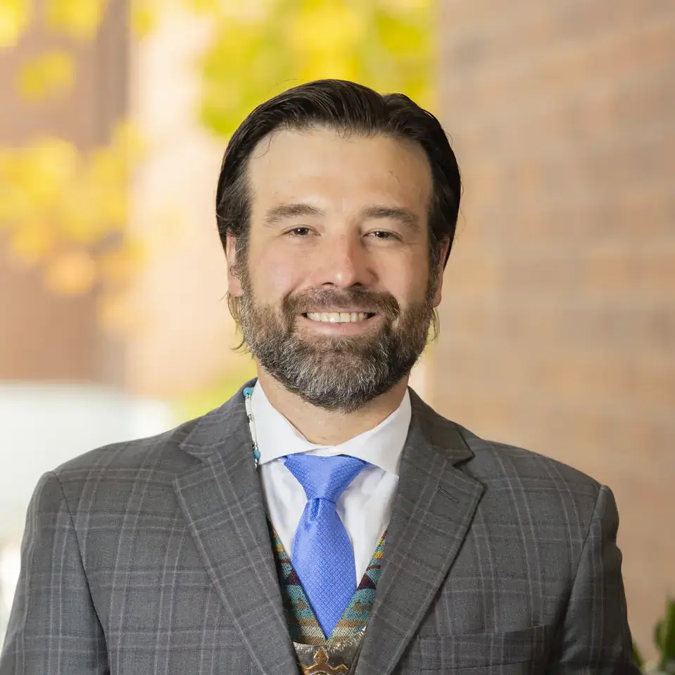 Portrait of Dylan Hedden-Nicely, Associate Dean of Faculty and Professor of Law; College of Law.