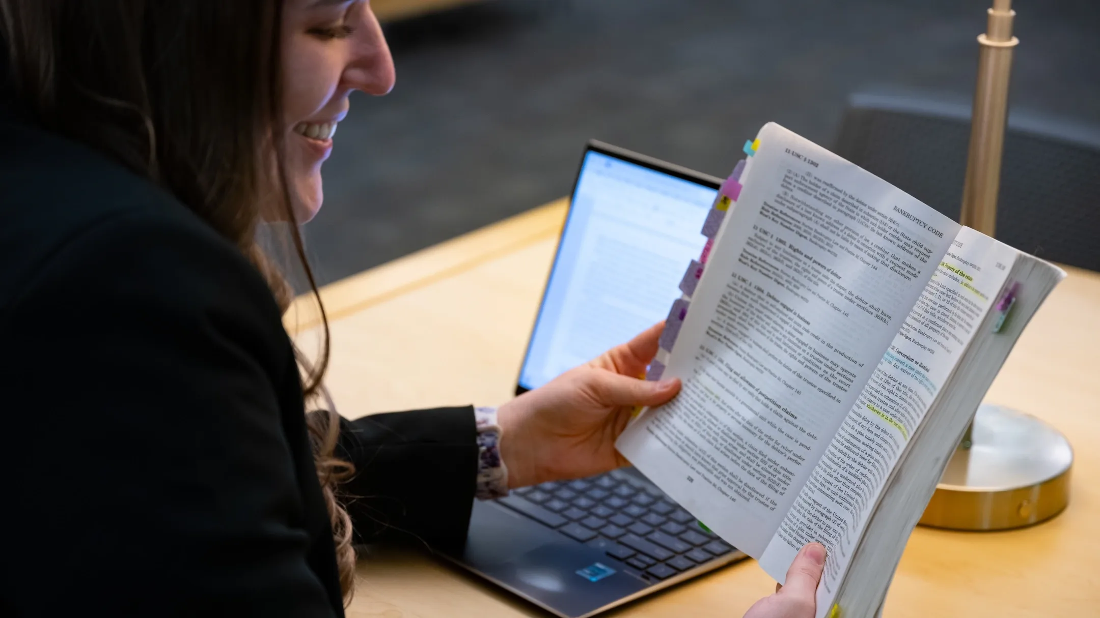 Distinguished Bankruptcy Law Student Suzie Jaderholm.