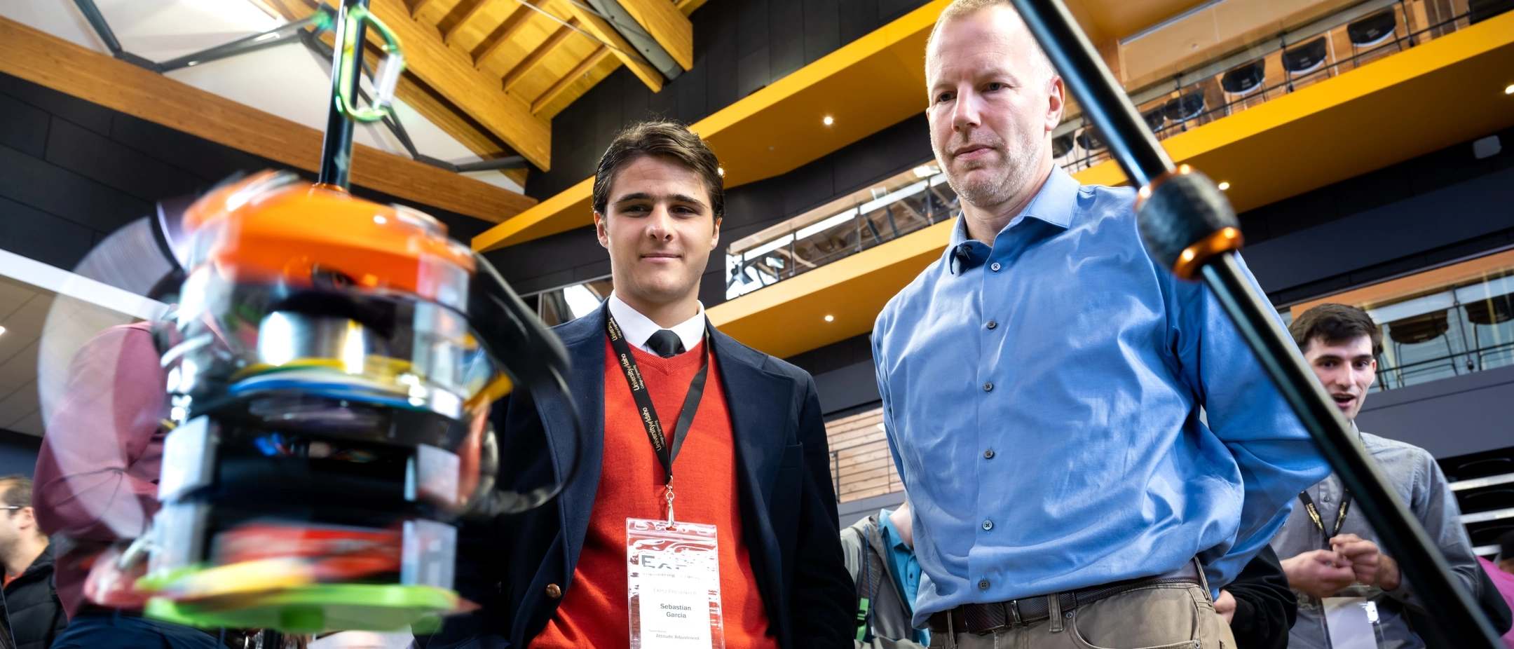 University of Idaho College of Engineering's annual Engineering Design EXPO. The Design EXPO allows current ENGR students to showcase their capstone projects to a wide variety of audiences.