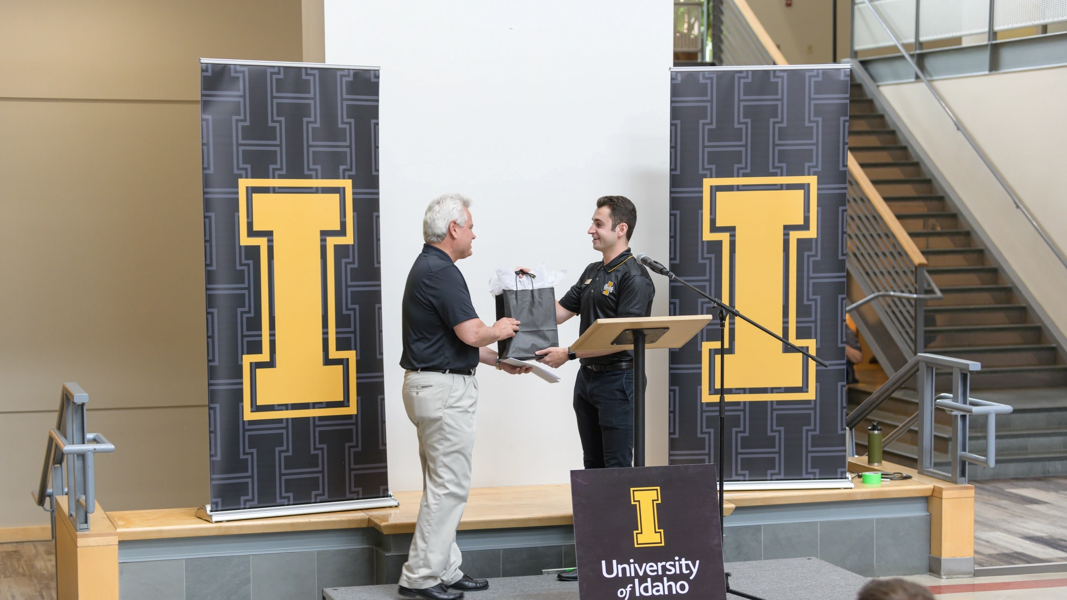 Office of the President BBQ welcoming President Scott Green in the ISUB
