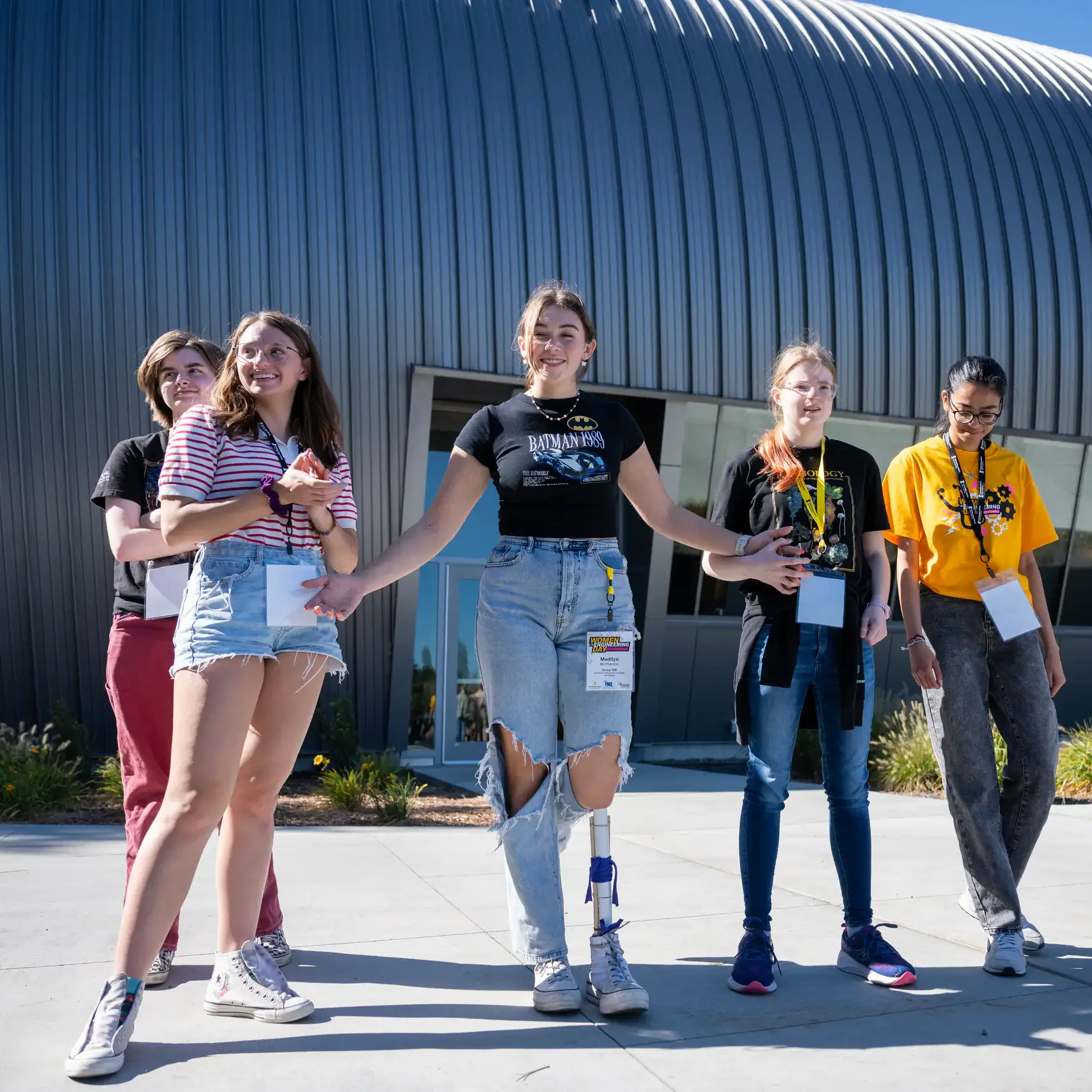 University of Idaho College of Engineering, Women in Engineering (WIE) Day at the Idaho Central Credit Union Arena.